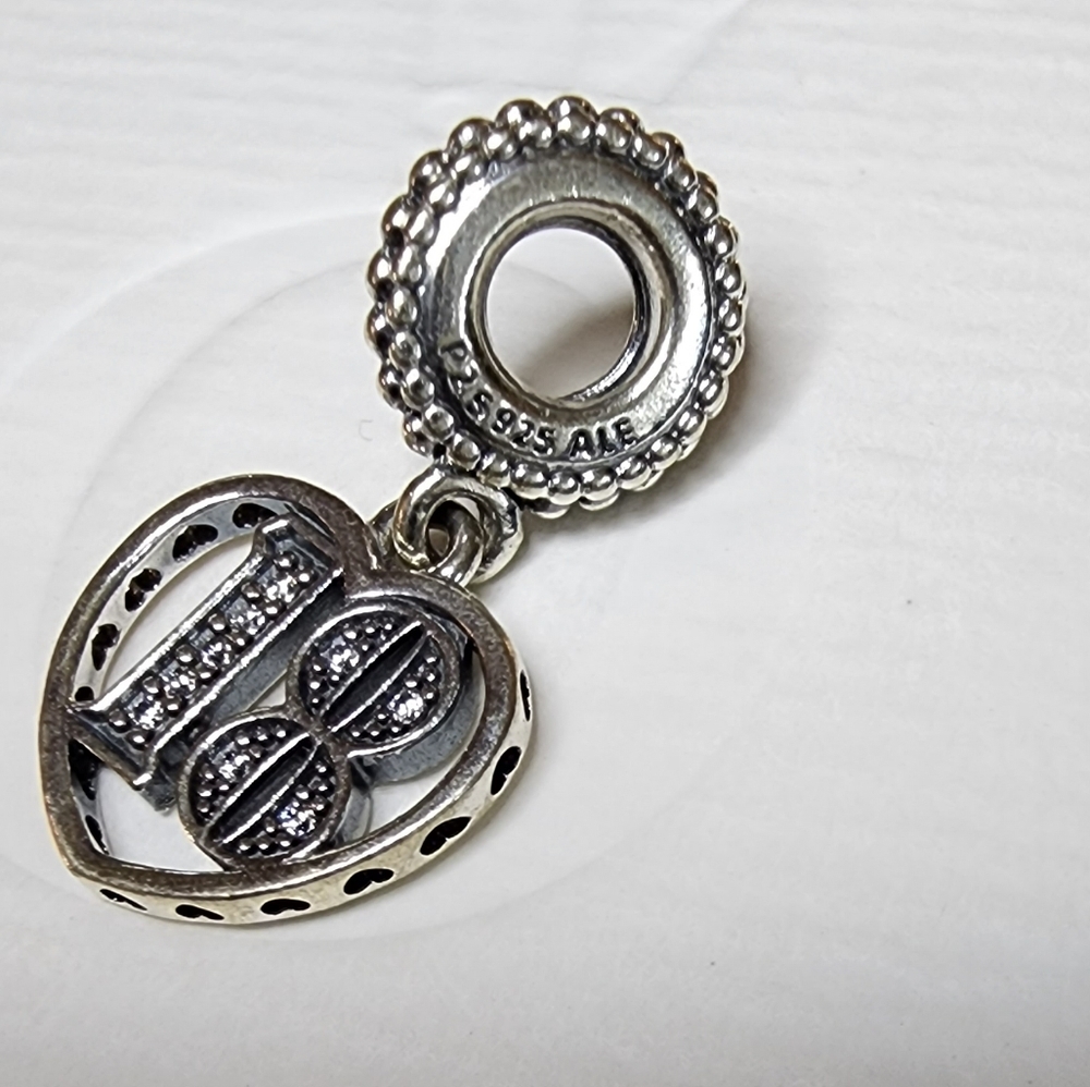 Pandora 18th Celebration Dangle Charm - Picture 4 of 7
